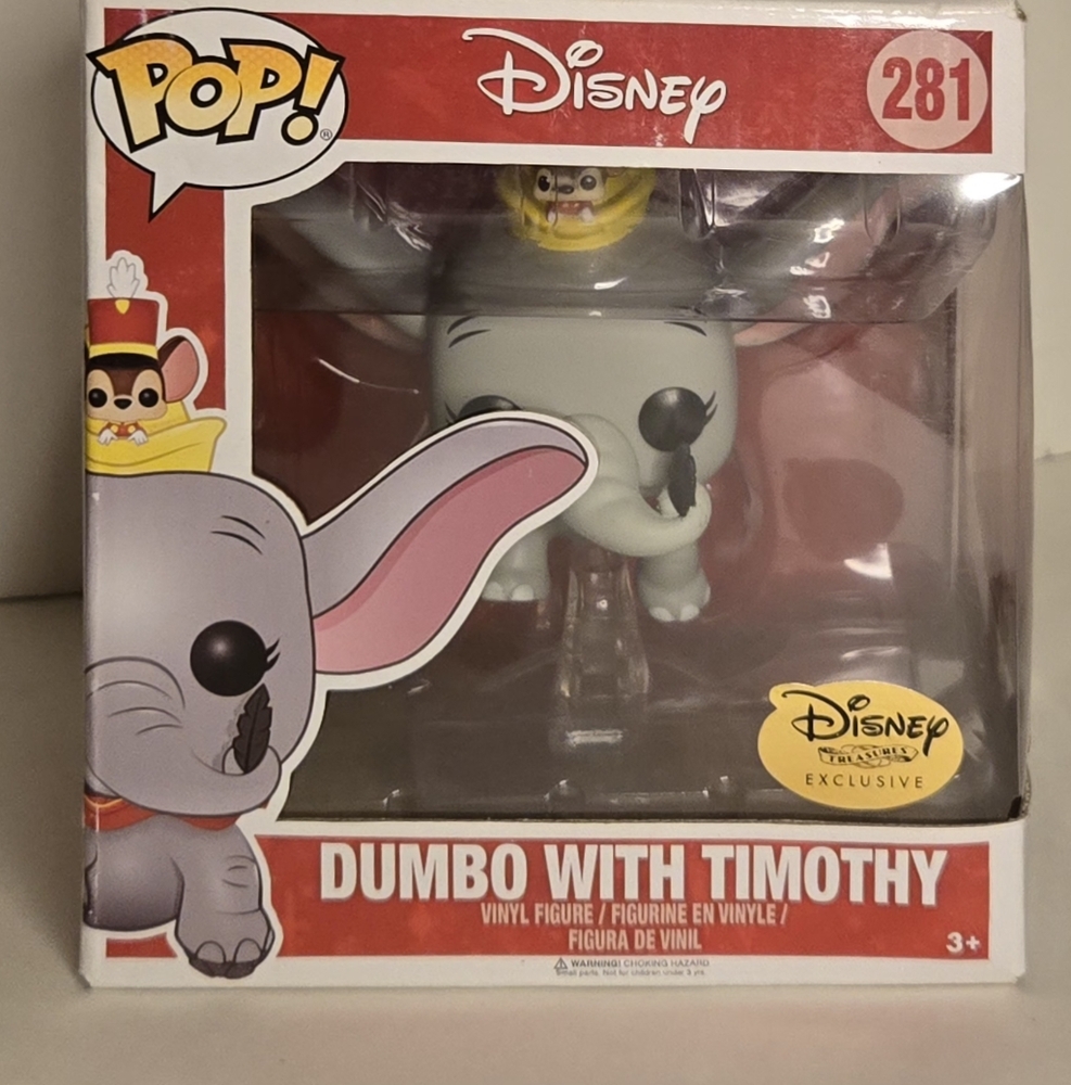 Funko Pop! Disney Dumbo with Timothy - Gray and Pink